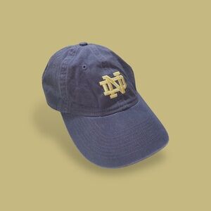NCAA adidas Notre Dame Athletics Navy Blue Adjustable Hat